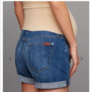 7 For All Mankind Maternity Shorts